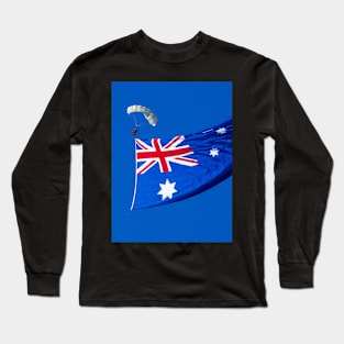 Australian Flag Long Sleeve T-Shirt